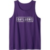 image:imageDays Gone Iconic Distressed Big Chest Logo Tank TopPurple
