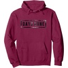 image:imageDays Gone Iconic Distressed Big Chest Logo V2 Pullover HoodieBurgundy