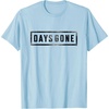 image:imageDays Gone Iconic Distressed Big Chest Logo V2 TShirtBaby Blue