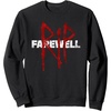 image:imageDays Gone RIP Farewell Distressed Big Chest Logo SweatshirtBlack