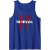 image:imageDays Gone RIP Farewell Distressed Big Chest Logo Tank TopRoyal Blue