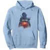 image:imageDays Gone Remastered Ready To Fight Big Chest Poster Pullover HoodieDusty Blue