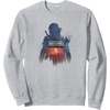 image:imageDays Gone Remastered Ready To Fight Big Chest Poster SweatshirtHeather Grey