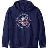 image:imageDays Gone Ride The Broken Road Farewell Original Big Logo Zip HoodieNavy Blue