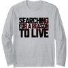 image:imageDays Gone Searching For A Reason To Live Big Chest Logo Long Sleeve TShirtHeather Grey