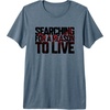 image:imageDays Gone Searching For A Reason To Live Big Chest Logo Premium Triblend TShirtSlate Grey