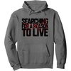image:imageDays Gone Searching For A Reason To Live Big Chest Logo Pullover HoodieAsphalt Grey