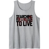 image:imageDays Gone Searching For A Reason To Live Big Chest Logo Tank TopHeather Grey