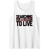 image:imageDays Gone Searching For A Reason To Live Big Chest Logo Tank TopWhite