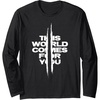 image:imageDays Gone This World Comes For You Distressed Chest Logo Long Sleeve TShirtBlack