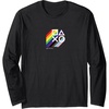image:imagePlayStation Pride LGBTQIA Collection Stacked Chest Logo Long Sleeve TShirtBlack