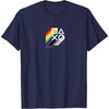 image:imagePlayStation Pride LGBTQIA Collection Stacked Chest Logo TShirtNavy Blue