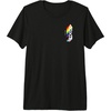 image:imagePlayStation Pride LGBTQIA Collection Vertical Pocket Logo Premium Triblend TShirtBlack