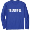 image:imageThe Last of Us Iconic Distressed Big Chest Logo V2 Long Sleeve TShirtRoyal Blue