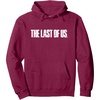 image:imageThe Last of Us Iconic Distressed Big Chest Logo V2 Pullover HoodieBurgundy
