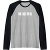 image:imageThe Last of Us Iconic Distressed Big Chest Logo V2 Raglan Baseball TeeBlackAthletic Heather