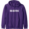image:imageThe Last of Us Iconic Distressed Big Chest Logo V2 Zip HoodiePurple