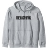image:imageThe Last of Us Iconic Distressed Big Chest Logo Zip HoodieHeather Grey