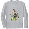 image:imageThe Last of Us Part II Abby Anderson Floral Watercolor Logo Long Sleeve TShirtHeather Grey