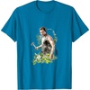 image:imageThe Last of Us Part II Abby Anderson Floral Watercolor Logo TShirtSapphire Blue
