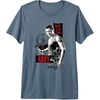 image:imageThe Last of Us Part II Abby Bare Your Fangs Big Chest Poster Premium TriBlend TShirtSlate Grey