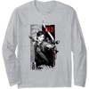 image:imageThe Last of Us Part II Ellie Ready For Fight Chest Poster Long Sleeve TShirtHeather Grey