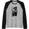 image:imageThe Last of Us Part II Ellie Ready For Fight Chest Poster Raglan Baseball TeeBlackAthletic Heather