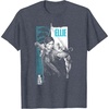 image:imageThe Last of Us Part II Ellie Ready for Fight Big Poster V2 TShirtHeather Blue