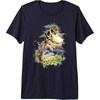 image:imageThe Last of Us Part II Hat On A Dinosaur Watercolor Style Premium Triblend TShirtNavy Blue