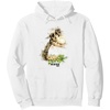 image:imageThe Last of Us Part II Hat On A Dinosaur Watercolor Style Pullover HoodieWhite