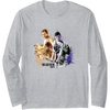 image:imageThe Last of Us Part II Iconic Abby Ellie Watercolor Floral Long Sleeve TShirtHeather Grey