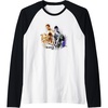 image:imageThe Last of Us Part II Iconic Abby Ellie Watercolor Floral Raglan Baseball TeeBlackWhite