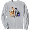image:imageThe Last of Us Part II Iconic Abby Ellie Watercolor Floral SweatshirtHeather Grey