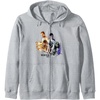 image:imageThe Last of Us Part II Iconic Abby Ellie Watercolor Floral Zip HoodieHeather Grey