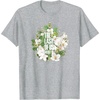 image:imageThe Last of Us Part II Watercolor Floral Big Chest Logo TShirtHeather Grey