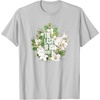 image:imageThe Last of Us Part II Watercolor Floral Big Chest Logo TShirtSilver Grey
