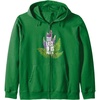 image:imageThe Last of Us Part II Watercolor Lavender Big Chest Logo Zip HoodieDark Green