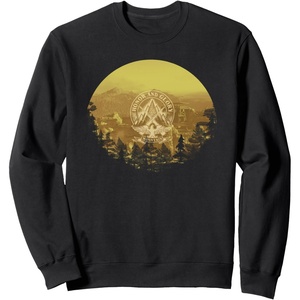 image:imageDays Gone Honor And Glory Landscape Vintage Chest Poster SweatshirtBlack