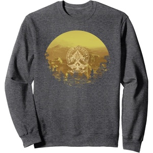 image:imageDays Gone Honor And Glory Landscape Vintage Chest Poster SweatshirtDark Heather Grey