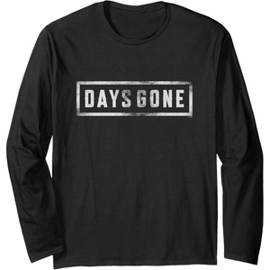 image:imageDays Gone Iconic Distressed Big Chest Logo Long Sleeve TShirtBlack