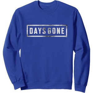 image:imageDays Gone Iconic Distressed Big Chest Logo SweatshirtRoyal Blue