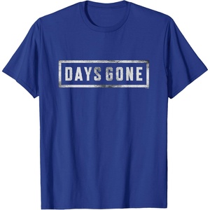 image:imageDays Gone Iconic Distressed Big Chest Logo TShirtRoyal Blue