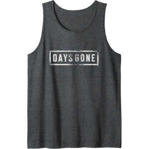 image:imageDays Gone Iconic Distressed Big Chest Logo Tank TopDark Heather Grey