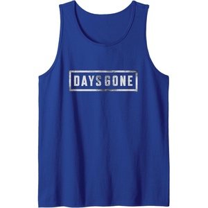 image:imageDays Gone Iconic Distressed Big Chest Logo Tank TopRoyal Blue