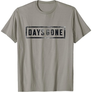 image:imageDays Gone Iconic Distressed Big Chest Logo V2 TShirtSlate Grey