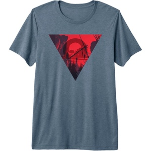 image:imageDays Gone Red Dead Scene Big Chest Poster Premium Triblend TShirtSlate Grey