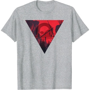 image:imageDays Gone Red Dead Scene Big Chest Poster TShirtHeather Grey