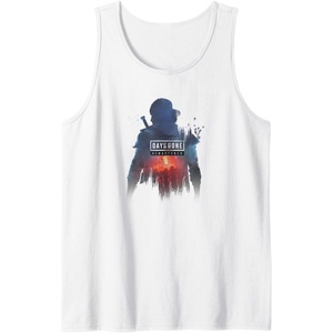 image:imageDays Gone Remastered Ready To Fight Big Chest Poster Tank TopWhite