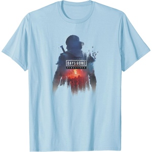 image:imageDays Gone Remastered Ready to Fight Big Chest Poster TShirtBaby Blue