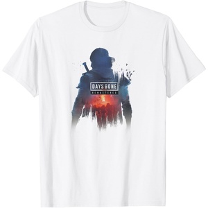 image:imageDays Gone Remastered Ready to Fight Big Chest Poster TShirtWhite
